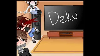 creepypastas react to deku tik toks