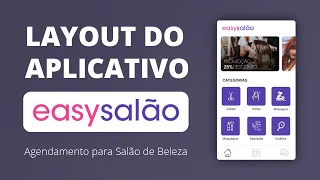 Criando o layout do aplicativo da Semana Mobile (App Easy Salao)