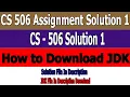 CS506 Assignment 1 solution 2021 CS 506 Assignment No 1 solution Spring 2021 vickylab