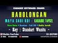 Download Lagu HAHOLONGAN KARAOKE TAPSEL MAYA KDI NADA WANITA