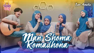 alula aisy fams man shoma romadhona live acoustic 