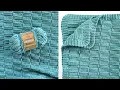 Crochet Wide Weave Baby Blanket