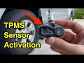 How to activate brand new TPMS sensor