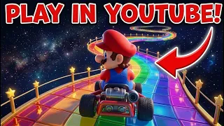 Mario Kart but it s PLAYABLE in YouTube