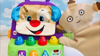 Makka Pakka Puppet Toys Fisher Price Colors and Musical Backpack!