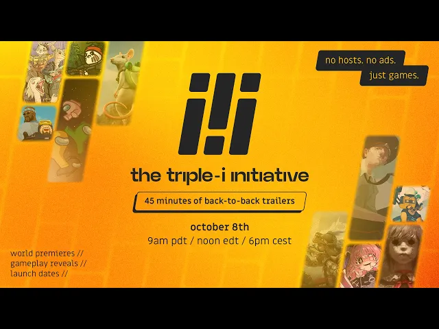 The Triple-i Initiative Showcase Returns October 8th!