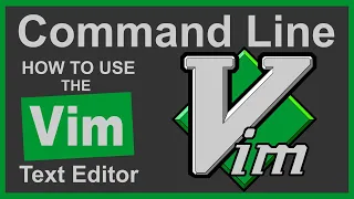 Command Line Tutorial How to Use the vim Command part 1