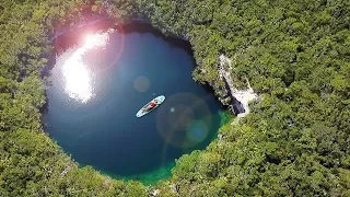 Paddle Boarding A Bahamian Island Blue Hole | Sailboat Story 110