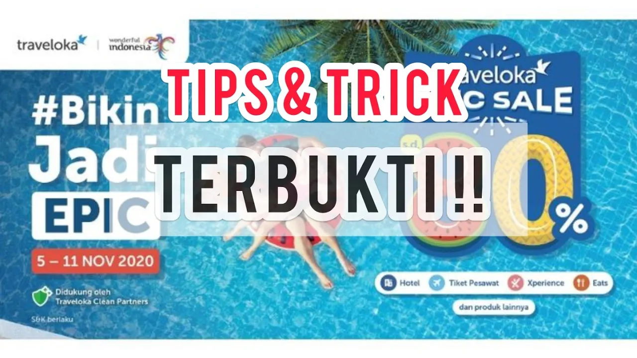 Cara Dapat Hotel TERMURAH Di Tiket.com - Voucher Diskon Tiket.com