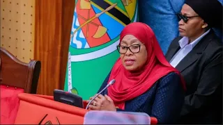 LIVE RAIS SAMIA SULUHU HASSAN ANALIHUTUBIA BUNGE JIJINI DODOMA 