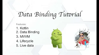 Android DataBinding For TextView tutorial-3