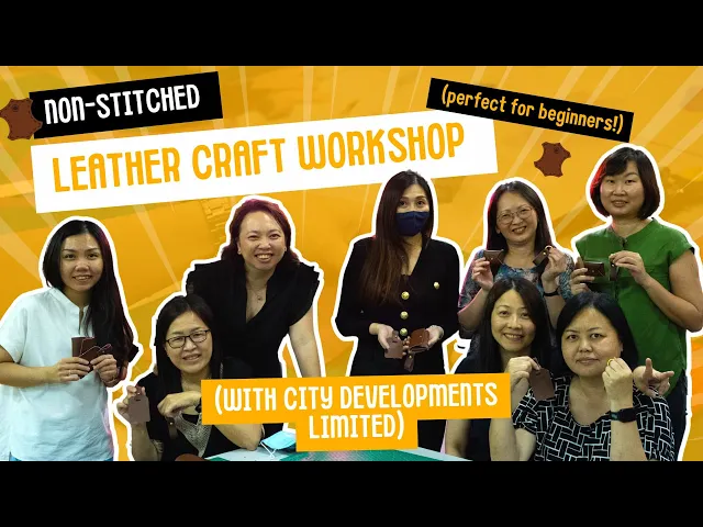 City Developments Limited at their FunEmpire leather workshop