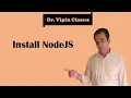 Node JS Tutorial - 2 How to install Node JS Dr Vipin Classes