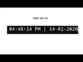 Digital Clock in C in 3 Minutes