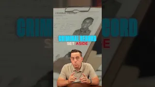 Criminal record set aside