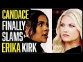 WE REACT AS CANDACE SLAMS ERIKA KIRK \u0026 ERIKA SLAMS CANDACE OWENS! (with @OliviaDasovicYT !