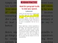 English reading practice Read and learn english by speaking