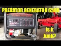 PREDATOR GENERATOR 6500 Unboxing and First Impression of a Harbor Freight Predator Generator
