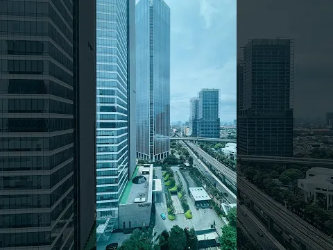 🌆 Jakarta Day to Night Timelapse — SCBD from The Westin | Jakarta #jakarta #beautifulindonesia