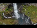 【A Waterfall in Autumn Hues】A Forest Beginning to Turn,　Soothing Moments: BGM & BGV