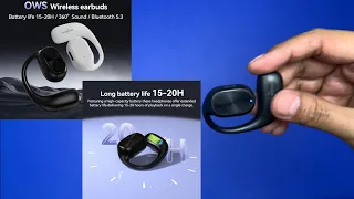 goojodoq ows bluetooth headset telinga tunggal driving earphone bluetooth 5 3 wireless
