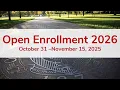 2026 Open Enrollment Benefits Overview