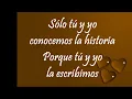 Carlos Rivera - Que lo nuestro se quede nuestro (letra)