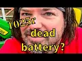 1025r won t start Battery Quick CHEAP fix