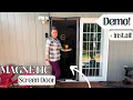 Review of Magnetic Screen Door from Amazon