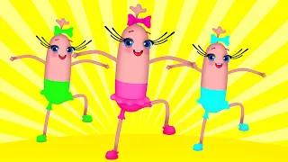 Руханка СОСИСКА КРУТА АРТИСТКА Дитячі Пісні З Любов ю до Дітей 