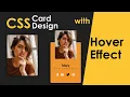 CSS Card Hover effect csPoint web designing tutorials