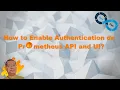 How to Enable Authentication on Prometheus API and UI Enable Basic Authentication on Prometheus