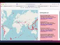 Global Eart uake Monitor WebService by using Python Flask
