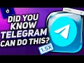 10 HIDDEN Telegram TIPS you should know about