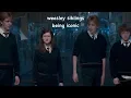 the weasley siblings being iconic