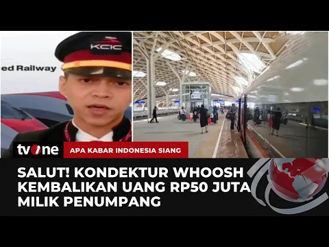 Cerita Kondektur Whoosh Temukan Amplop Coklat Berisi Uang Rp50 Juta
