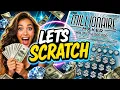 SCRATCHING 50 Michigan Lotto Tickets for the MEGA PRIZE