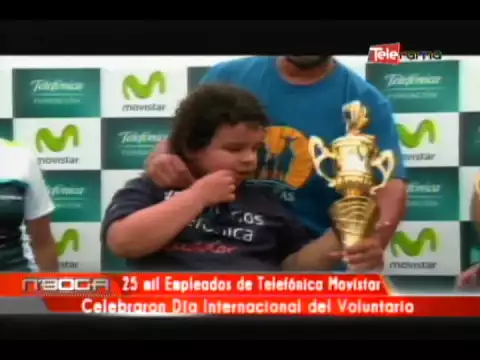 25 mil empleados de Telefónica Movistar celebraron día internacional del voluntario
