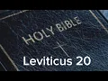 Leviticus 20 NIV The Bible