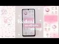 how to make your android phone aesthetic hello kitty theme xiaomi redmi aesthetic