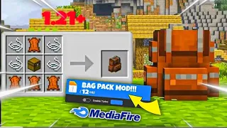 Backpack Addon for Minecraft PE 1 21 1 21 70 MCPE Bedrock 100 Working Bag ADD-ON