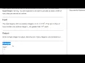 codechef beginner level programs soln problem code - INTEST Study Threshold