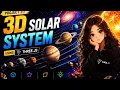 How to build 3d solar system using Three Js react vite HTML CSS JavaScript