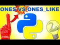 Python Numpy Tutorial - ones vs ones