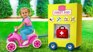 أليس تساعد صديقاتها وت صلح الألعاب المكسورة  دندنها
