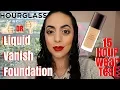 NEW HOURGLASS VANISH SEAMLESS LIQUID FOUNDATION REVIEW and WEAR TEST