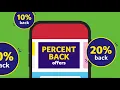 Introducing Percent Back Offers