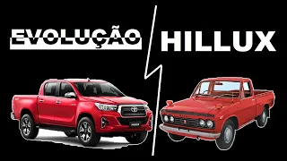 Evolução da Toyota Hilux em oito gerações