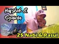 Download Lagu 25 Nabi Rasul Allah (cover)  Runa syakira ||  Hafshoh \u0026 Syaima