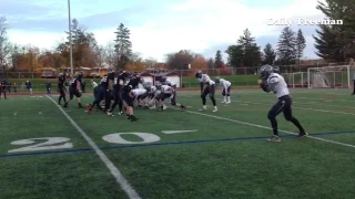 Marlboro-Burke Section 9 football first half Marlboro 21-0 dailyfreeman